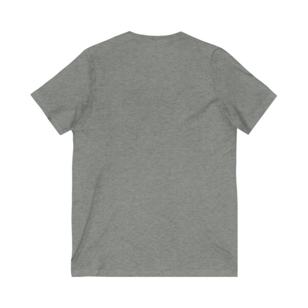 Unisex Jersey Short Sleeve V-Neck Tee - Image 2