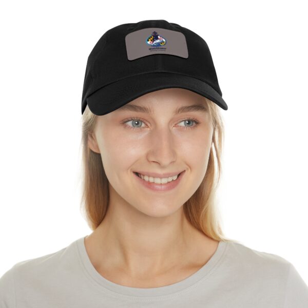 Dad Hat with Leather Patch - Image 32
