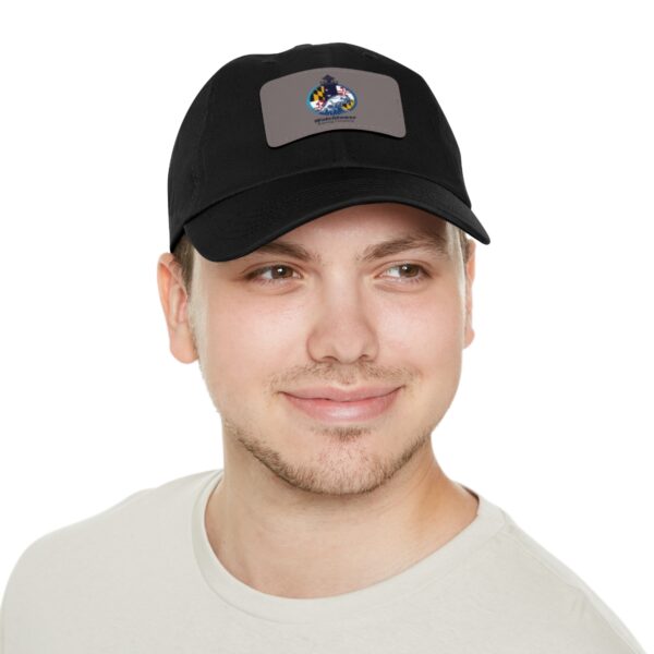 Dad Hat with Leather Patch - Image 33