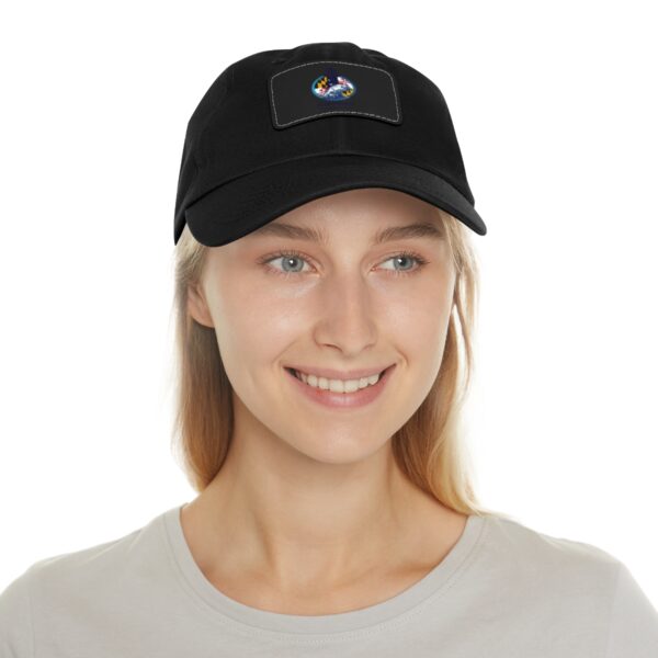 Dad Hat with Leather Patch - Image 25