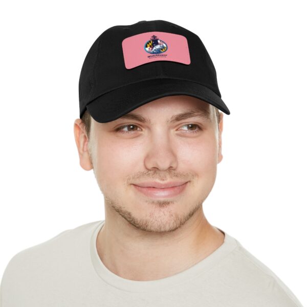 Dad Hat with Leather Patch - Image 40