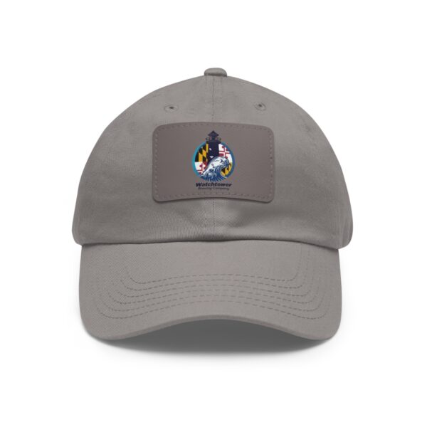 Dad Hat with Leather Patch - Image 2