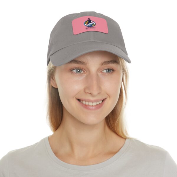 Dad Hat with Leather Patch - Image 74