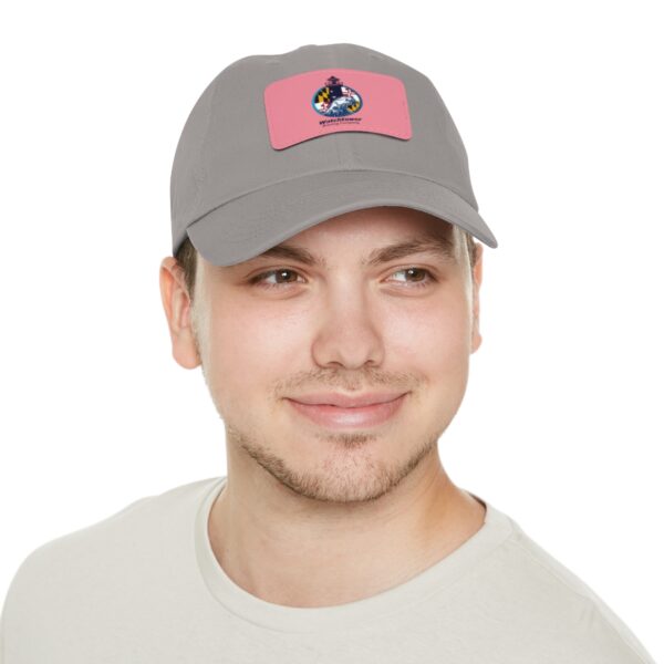 Dad Hat with Leather Patch - Image 75