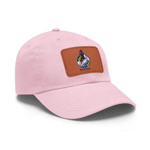 Dad Hat with Leather Patch - Image 58