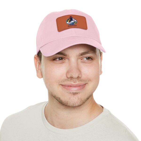 Dad Hat with Leather Patch - Image 61