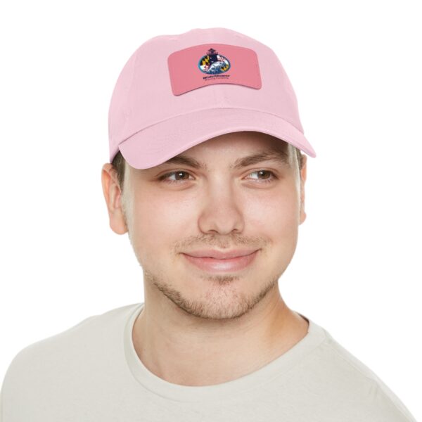 Dad Hat with Leather Patch - Image 68