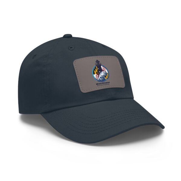 Dad Hat with Leather Patch - Image 51