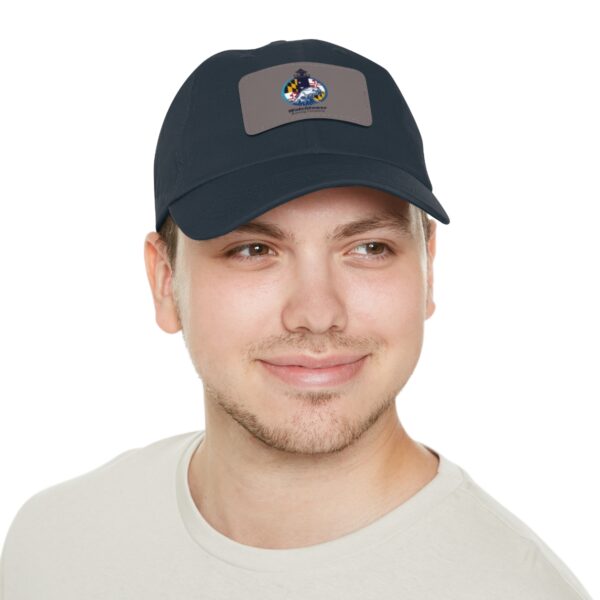 Dad Hat with Leather Patch - Image 54