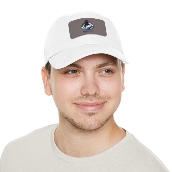 Dad Hat with Leather Patch - Image 12