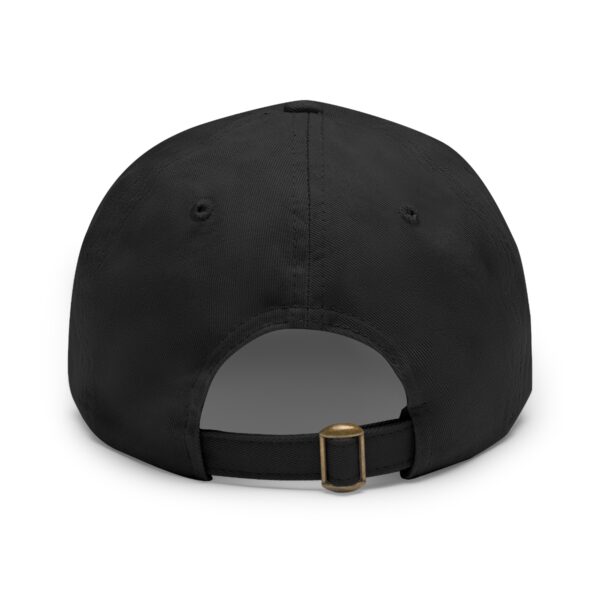 Dad Hat with Leather Patch (Round) - Image 24