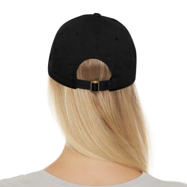 Dad Hat with Leather Patch (Round) - Image 27