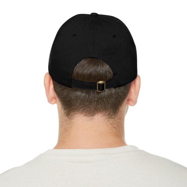 Dad Hat with Leather Patch (Round) - Image 28