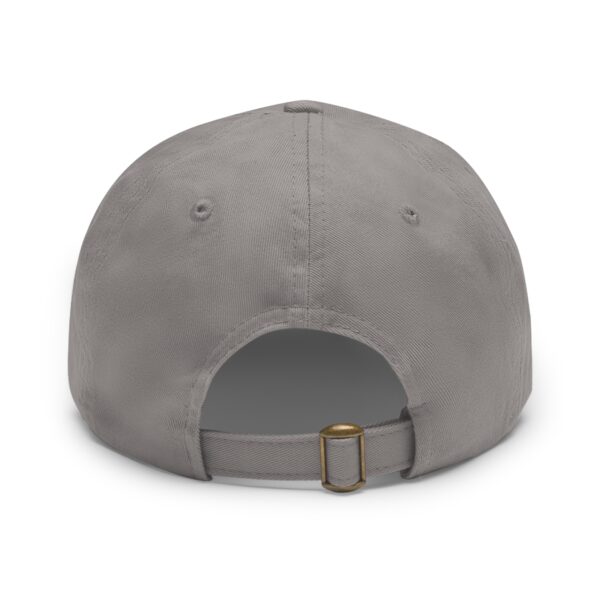 Dad Hat with Leather Patch (Round) - Image 38