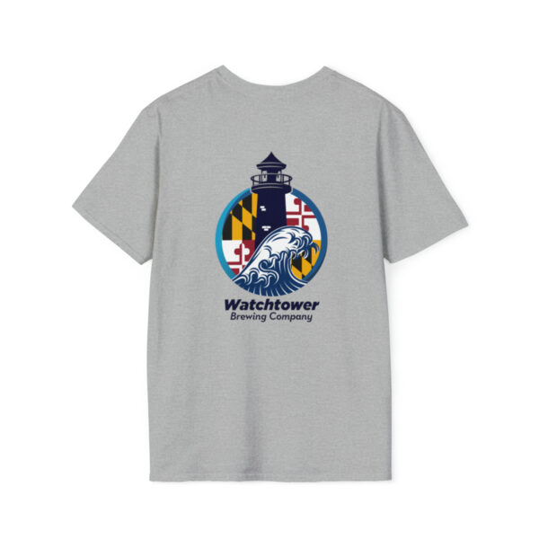 Watchtower Retro Unisex Softstyle T-Shirt - Image 2
